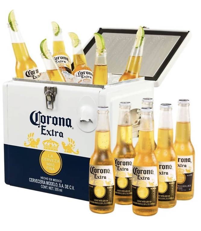 Corona Extra 15L Metal Coolbox inkl. 12 Fl. Corona im Kanton Zürich