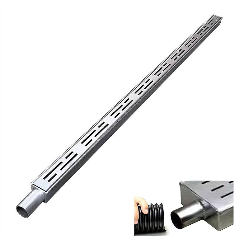 ININOSNP Edelstahl Rostgitter 40x40cm - Rutschfeste Entwässerung Für Außenbereiche