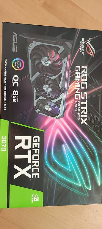 RTX 3070 ASUS ROG STRIX OC 8GB im Kanton Luzern - tutti.ch