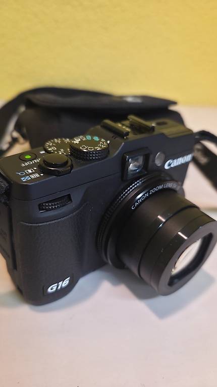 Canon Powershot G16 Digitalkamera Set