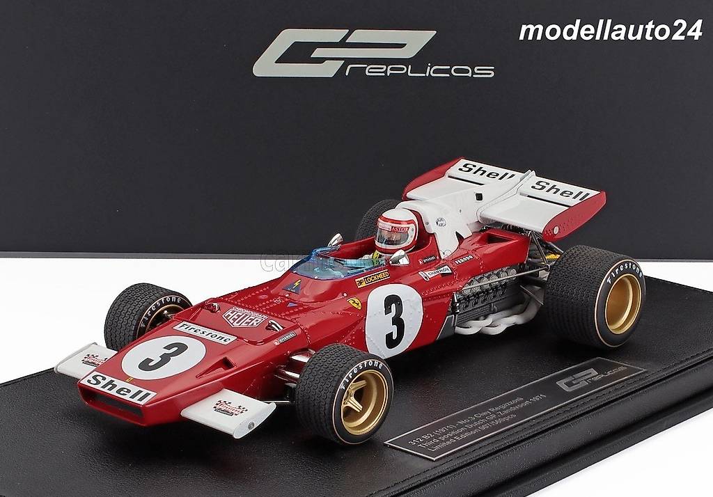 Ferrari 312B3 Clay Regazzoni F1 1974 Tecno Model 1:18 im Kanton St