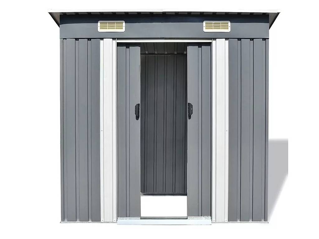 Gartenschuppen Grau Metal in Zug kaufen - Bohnet Trade GmbH - tutti.ch