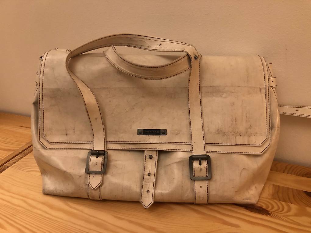 Freitag Reference R501 Harmsworth Tasche cremeweiß im Kanton