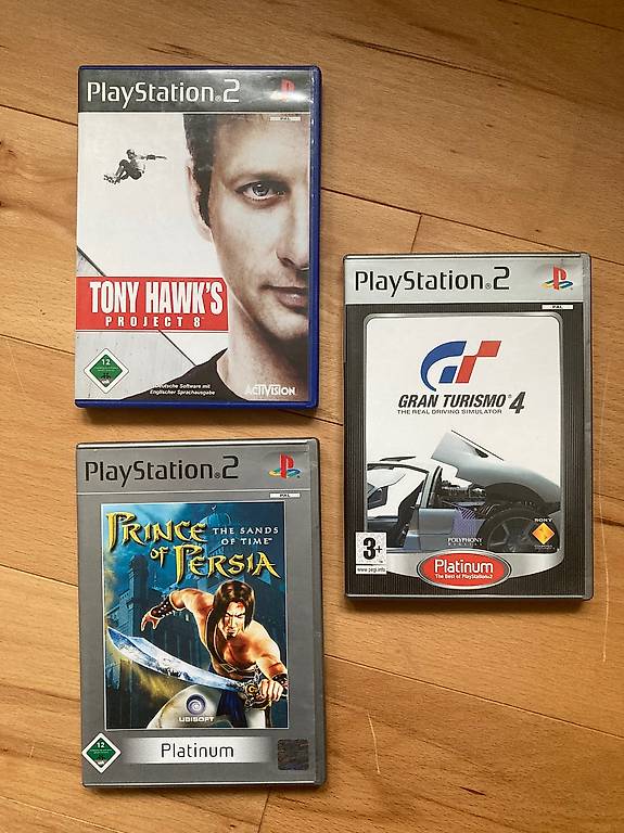 PS2 Spiele Prince of Persia, Gran turismo, Tony Hawks im Kanton BaselStadt tutti.ch
