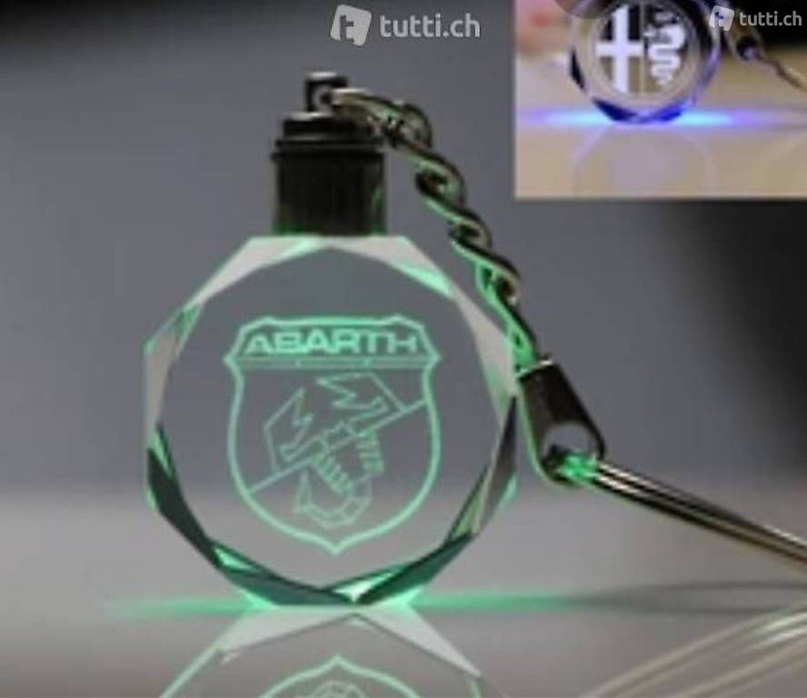 Abarth LED Schlüsselanhänger
