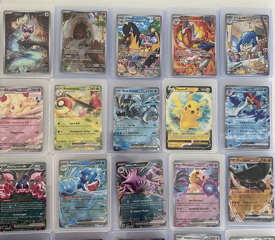 Carte Pokemon illustration e Ex vari set Canton Tessin - tutti.ch