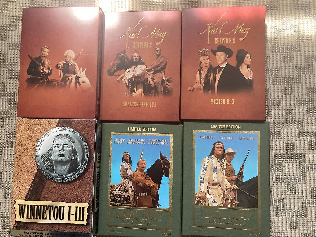 Karl May 16 Filme (DVDs) im Kanton Basel-Landschaft