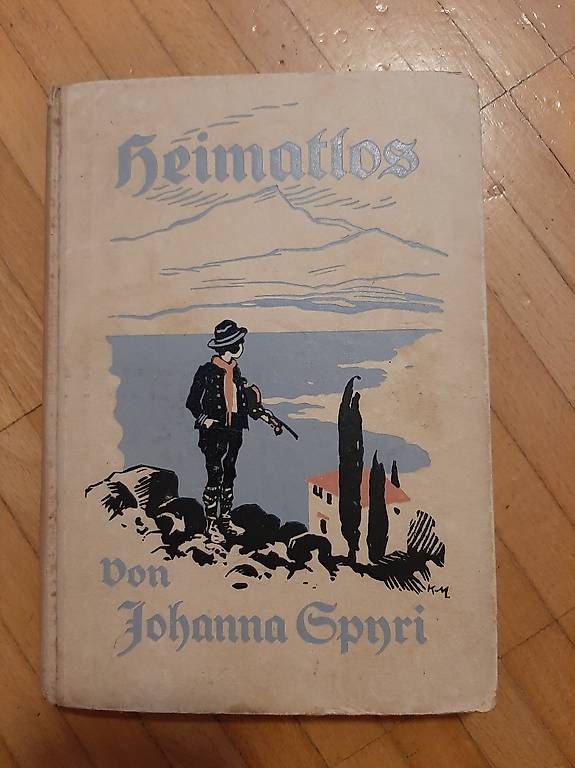 Heidi 2 tomes avec images collées Silva Zurich, Johanna Spyri
