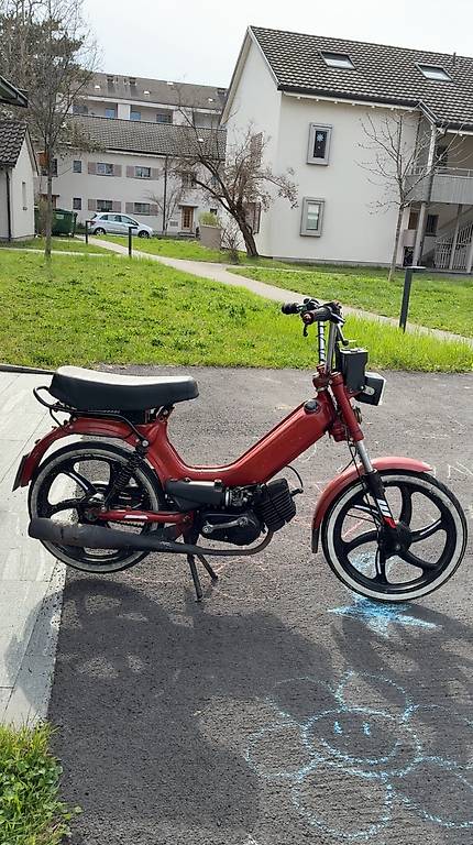 Tomos Quadro im Kanton Basel-Stadt