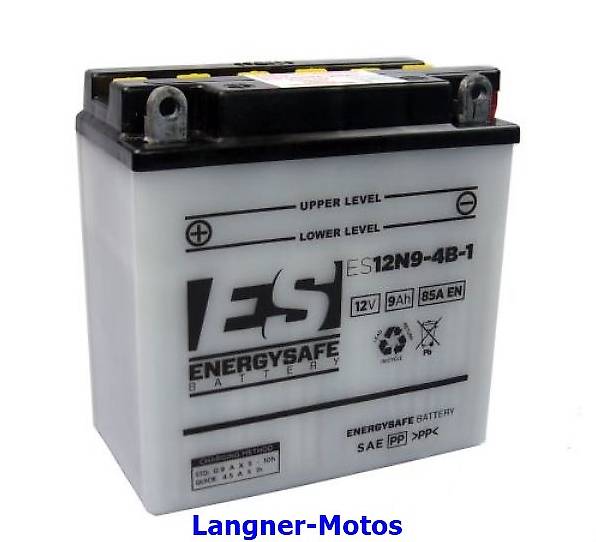 12V 9Ah 95CCA Conventional Series Battery 12N9-4B-1