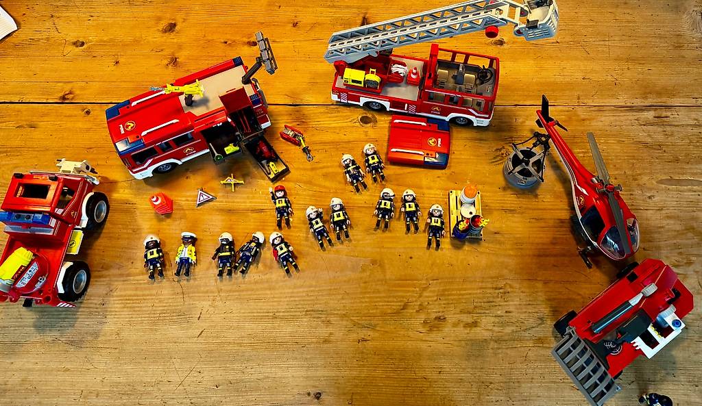 Zubehr Playmobil Feuerwehr