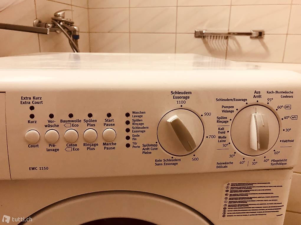 Waschmaschine 3 kg Elektrolux EWC 1150