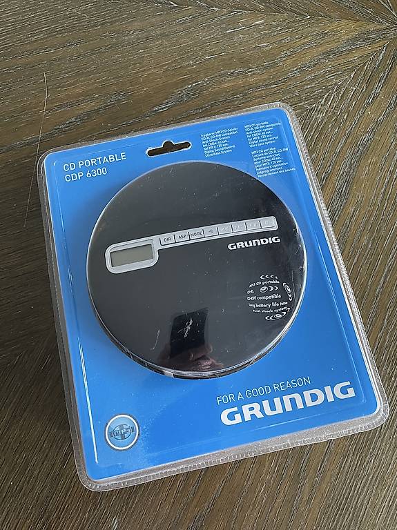 DISCMAN(PORTABLERCDPLAYER)GRUNDIG.RARITÄT.