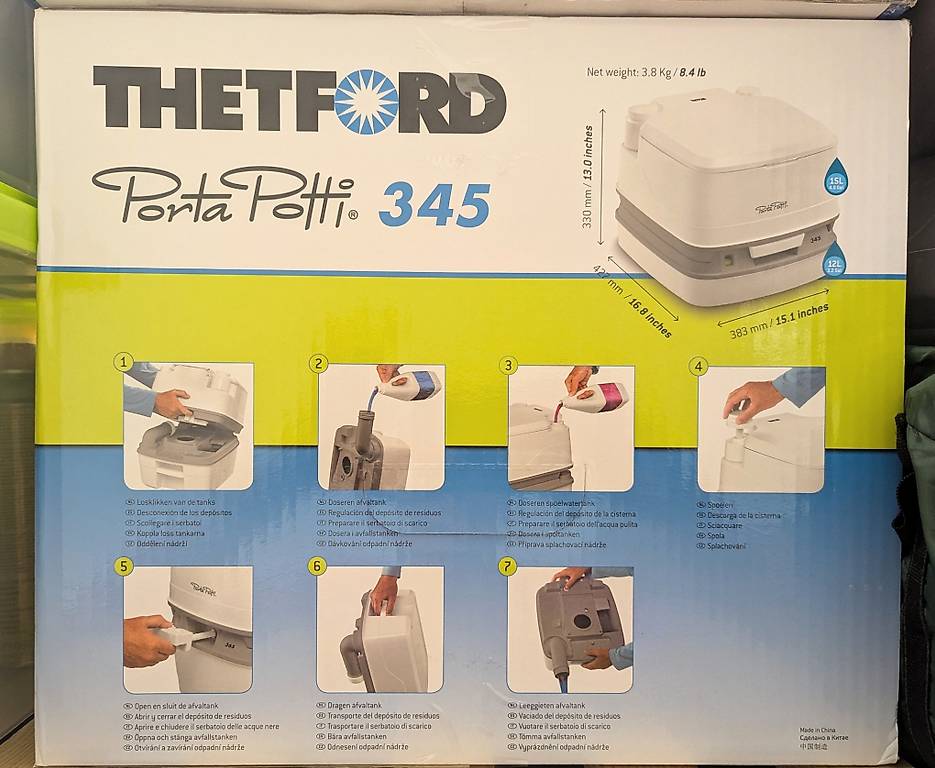 NEU Thetford Porta Potti, Mobiles WC, Camping, Van Toilette im Kanton ...