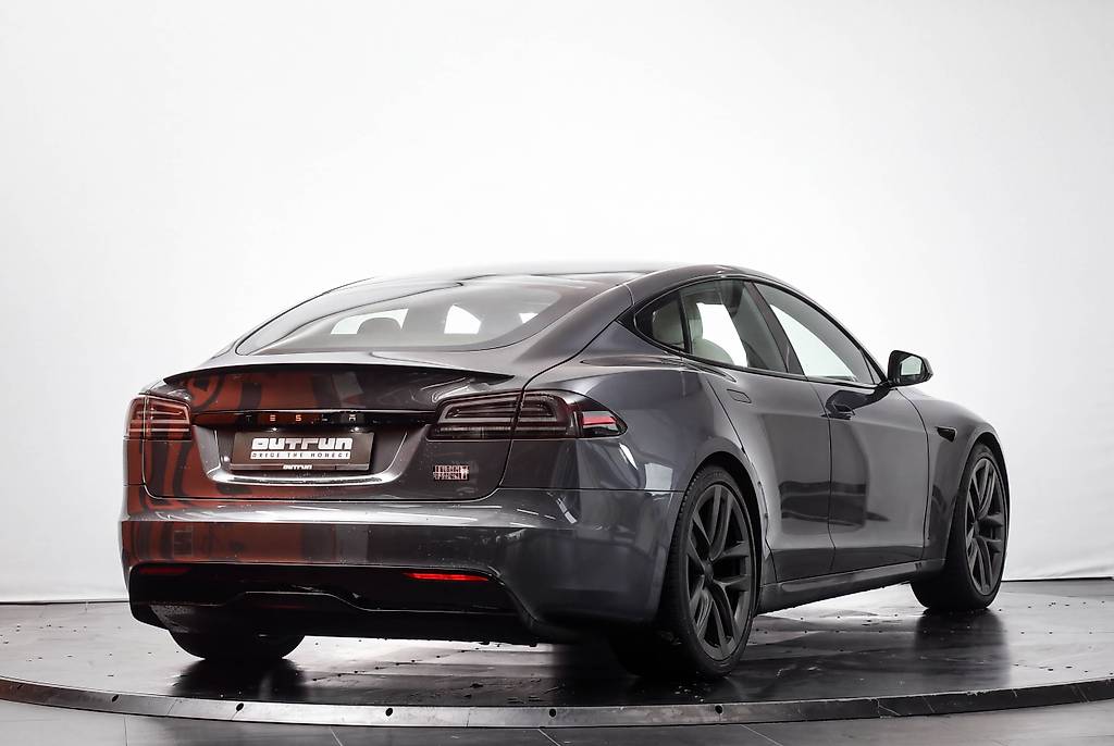 TESLA Model S 100 kWh Plaid Full Self-Driving Midnight Canton Genève ...