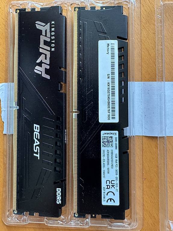 Kingston FURY Beast 16GB DDR5-6000 RAM (KF560C40BB-16) im Kanton