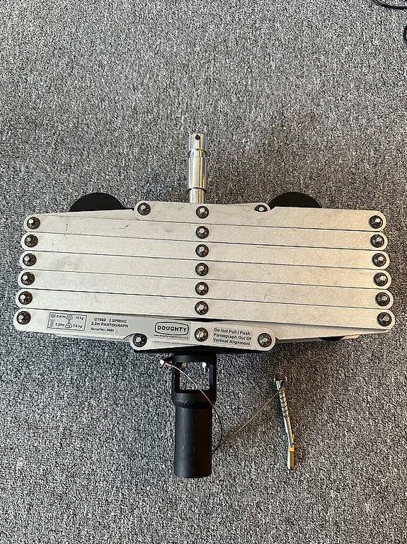 Doughty G1660 2 Spring 2.2M Pantograph