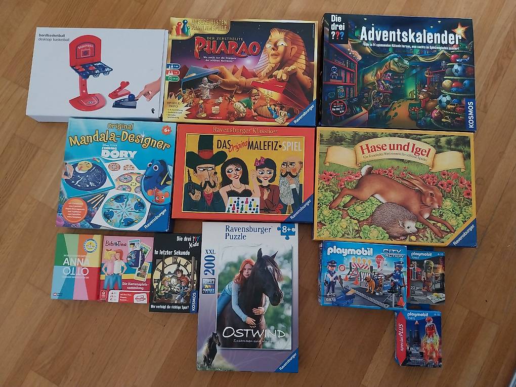 Spiele Ravensburger Hase und Igel,Playmobil,Anna/Otto im Kanton Aargau ...