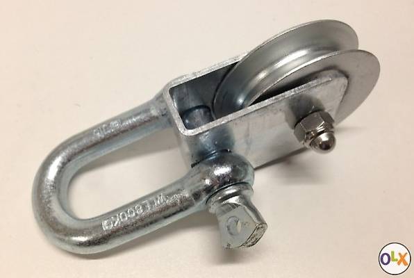 Seilrutsche Umlenkrolle Mit 5 Rollen - Slackline Zubehör Für Garten & Park