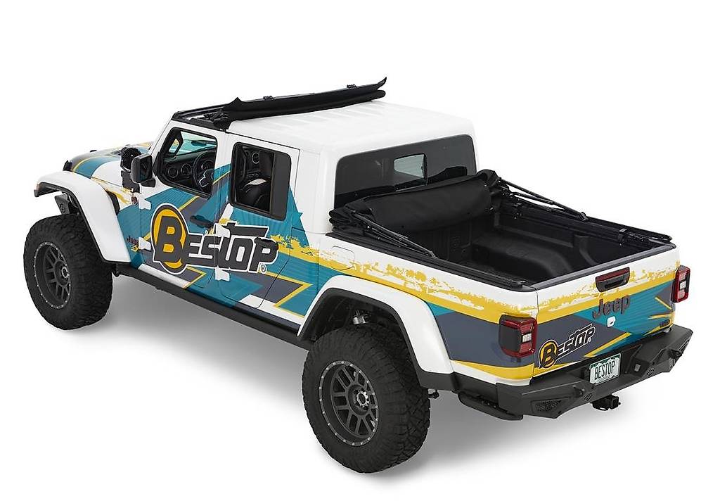 Jeep Gladiator Soft Top Bed Topper Bed Cap für Ladefläche im Kanton ...