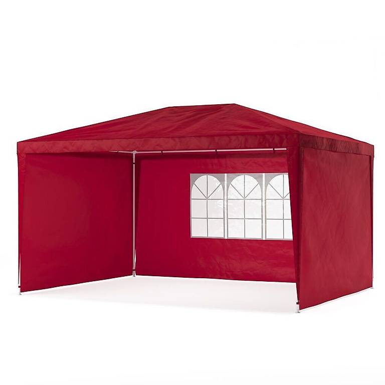 Skandika Padiglione Da Giardino Ascot 426 - Gazebo Per Esterni 4x4 M Impermeabile UPF 50+ Con Telo In Oxford PU - 6