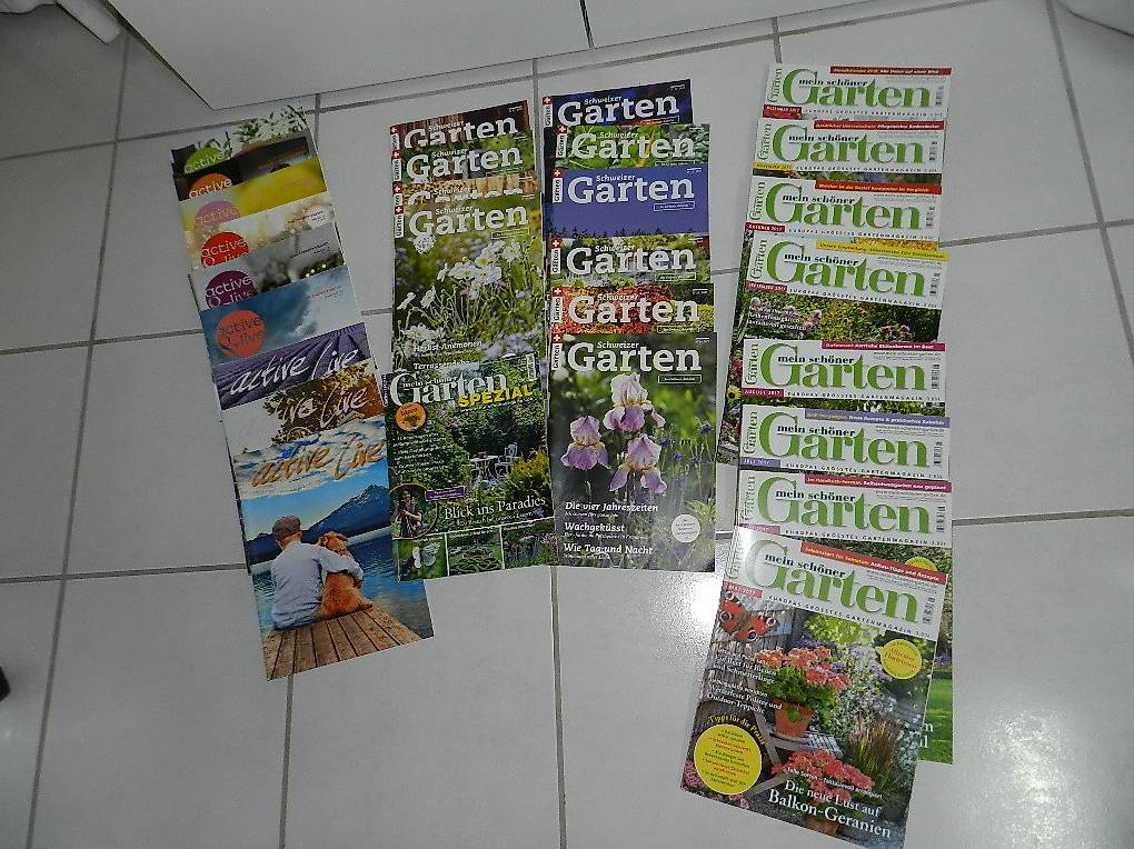Zeitschrift Active&LifeSchweizer GartenMein schöner Garten im Kanton