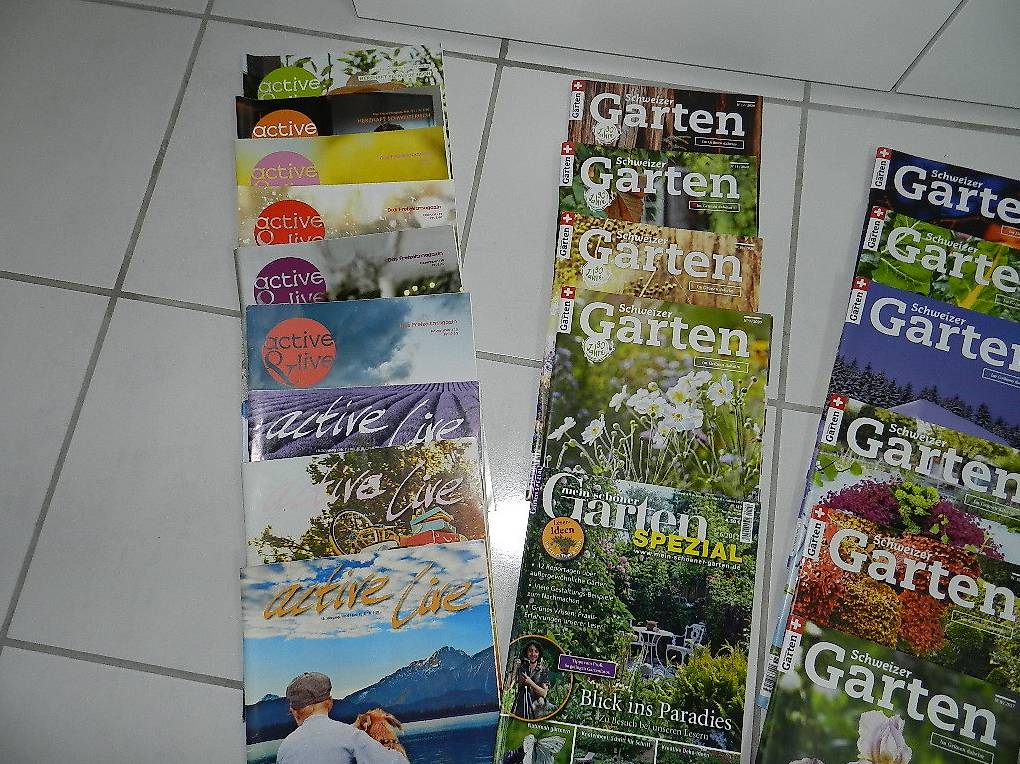 Zeitschrift Active&LifeSchweizer GartenMein schöner Garten im Kanton