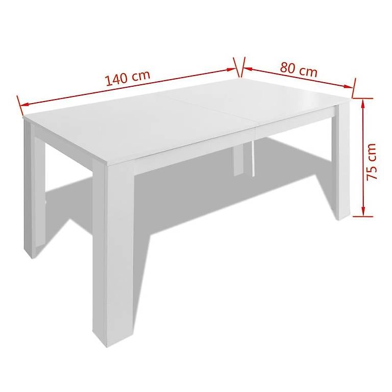 Bester Preis-Esstisch 140x80x75 cm Weiss im Kanton Zürich - tutti.ch