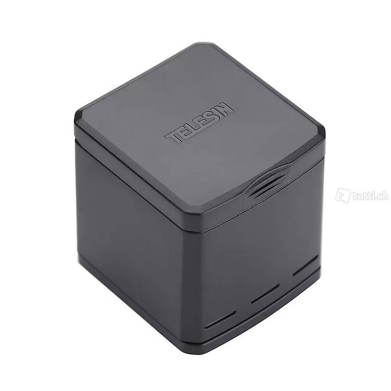  TELESIN 3 Slots Batterie Ladegerät Lade Fall Lade Box 2 in 1