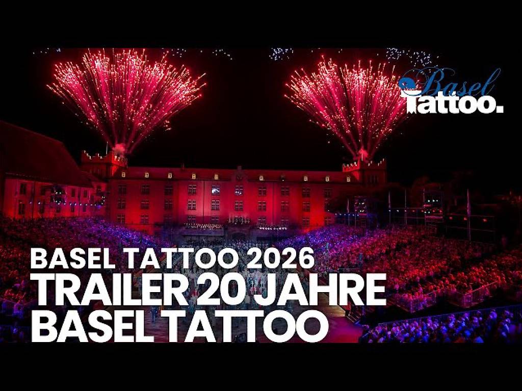 2X Tickets Basel Tattoo 2026 Sektor R3