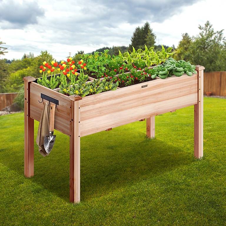 Pflanzkübel Hochbeet In Silber – Moderner Pflanzkasten Für Garten, Balkon & Terrasse