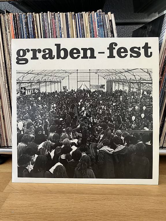 Vinyl LP Graben-Fest 1977 im Kanton Bern