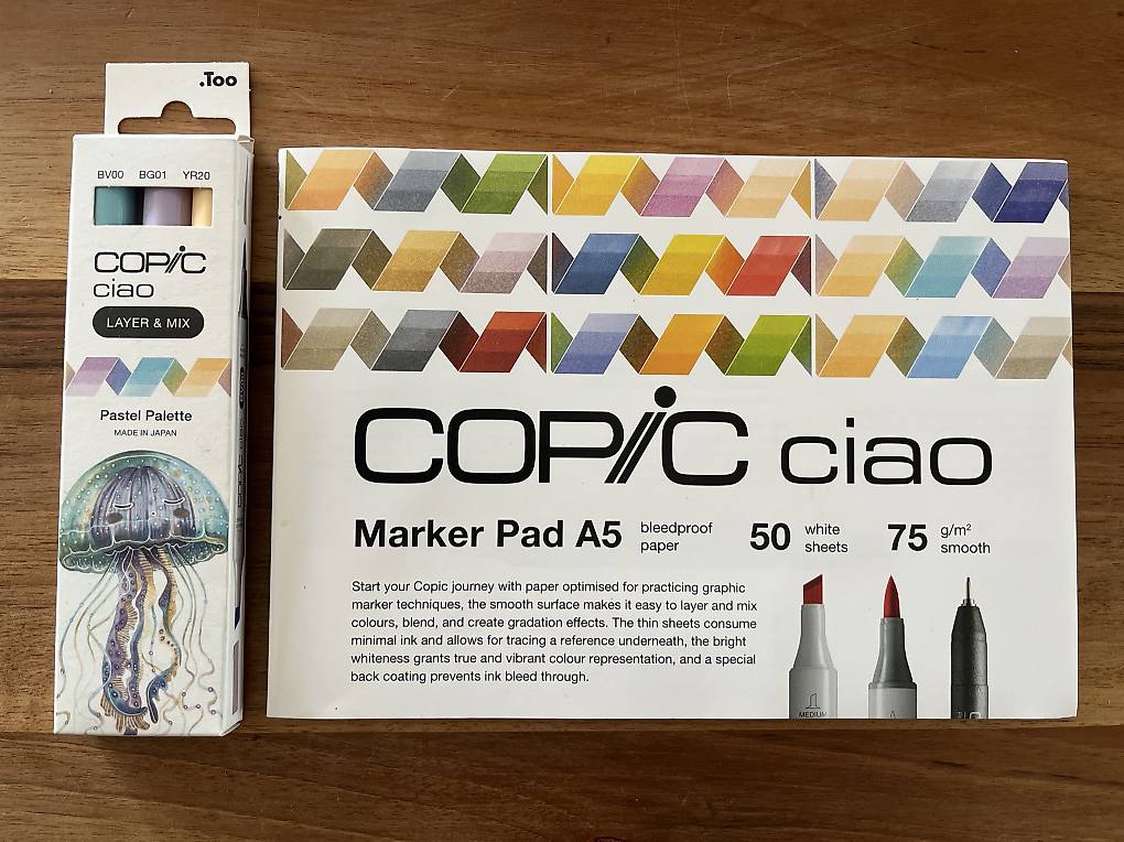 Copic Stifte und Block im Kanton Luzern - tutti.ch
