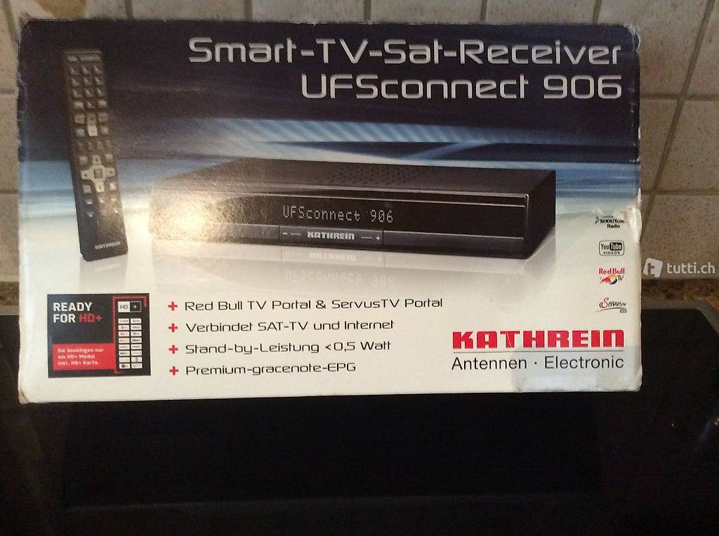 Kathreiner. Smart - TV - Sat- Receiver UFSconnet 906