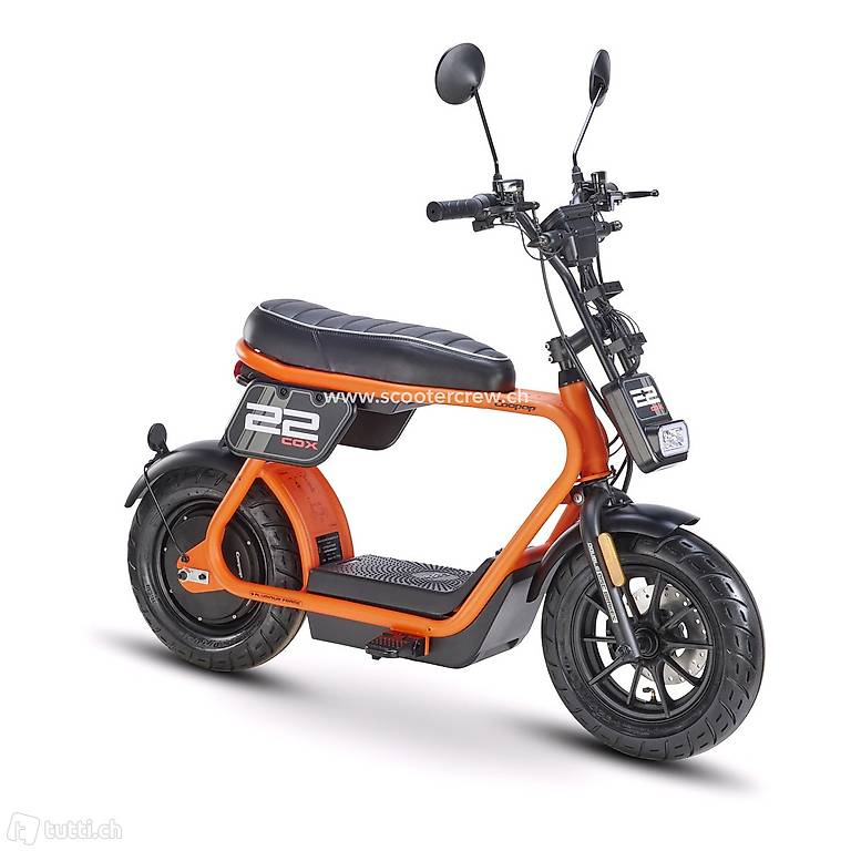  E-Scooter Elektroroller E Roller Mofa Bike Töff Velo Scooter