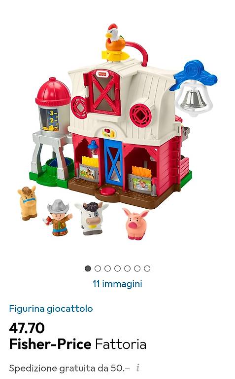 Giocattoli Fattoria Degli Animali Felici Fisher Price Fisher Price