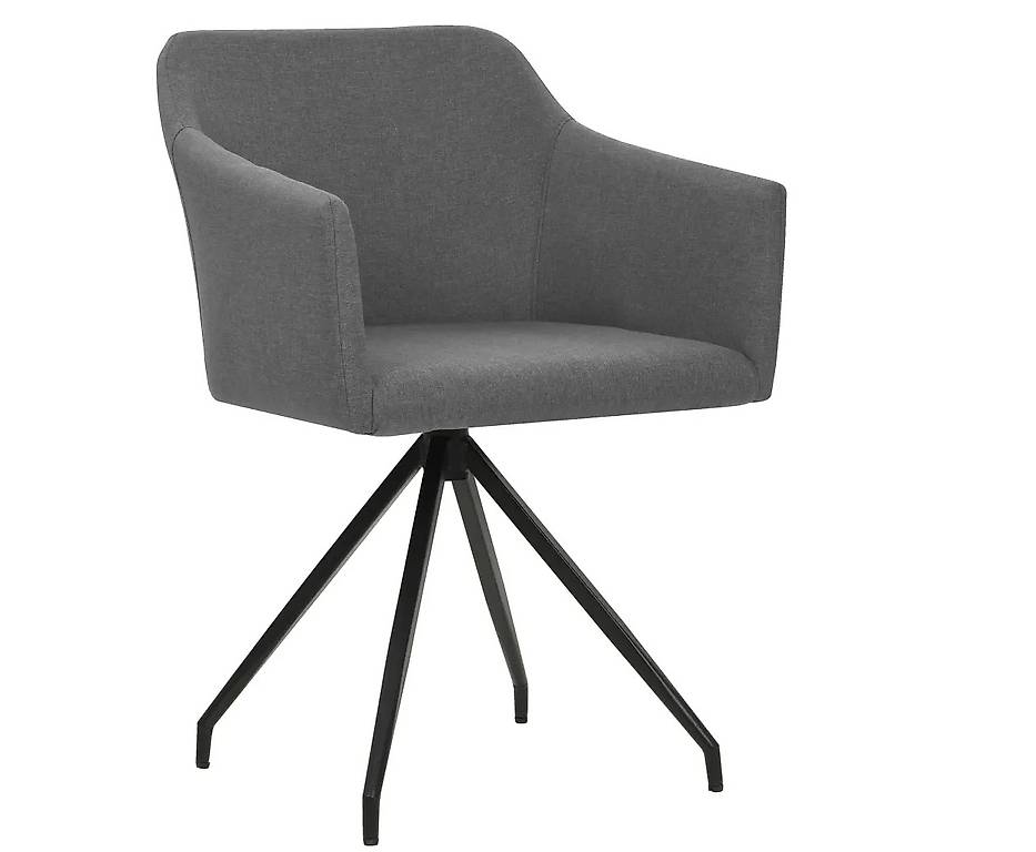 Drehbarer Esszimmerstuhl 6 Stk. Hellgrau Stoff in Zug kaufen - Bohnet