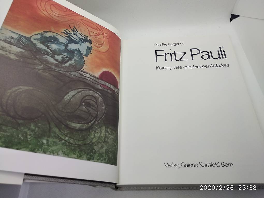 FRITZ PAULI - VORZUGSAUSGABE MIT ORIGINAL-RADIERUNG im Kanton Zürich ...