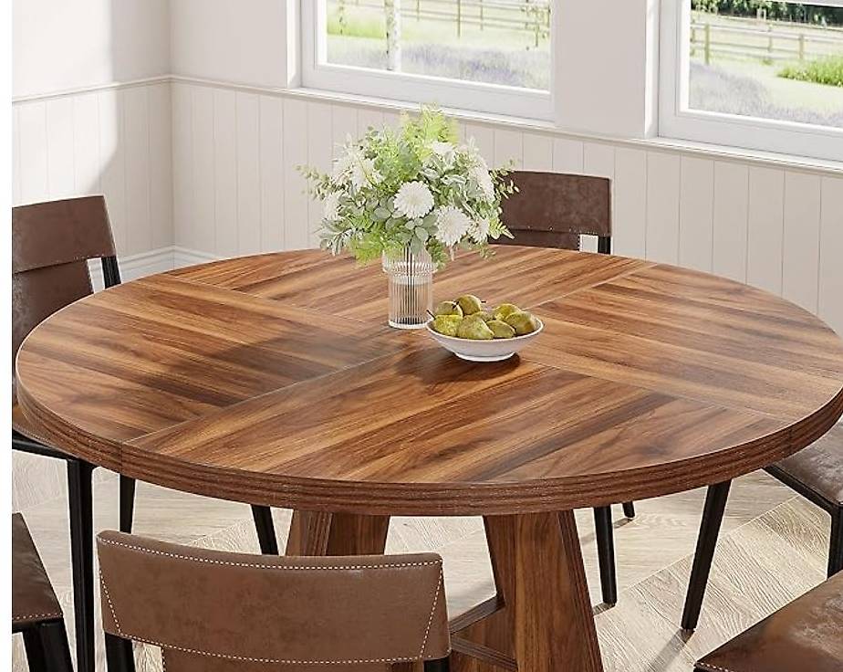 Tribesigns Runder Esstisch 60cm - Moderner Küchentisch Für Kleine Räume