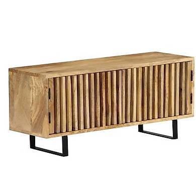 TV-Schrank 90 x 30 x 40 cm Mango-Massivholz in Zug kaufen - Bohnet