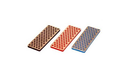 DMT Diamond Whetstone Set - Ponceuse à Bords Pour Ski Et Snowboard - 70mm - XX-Grob à Grob