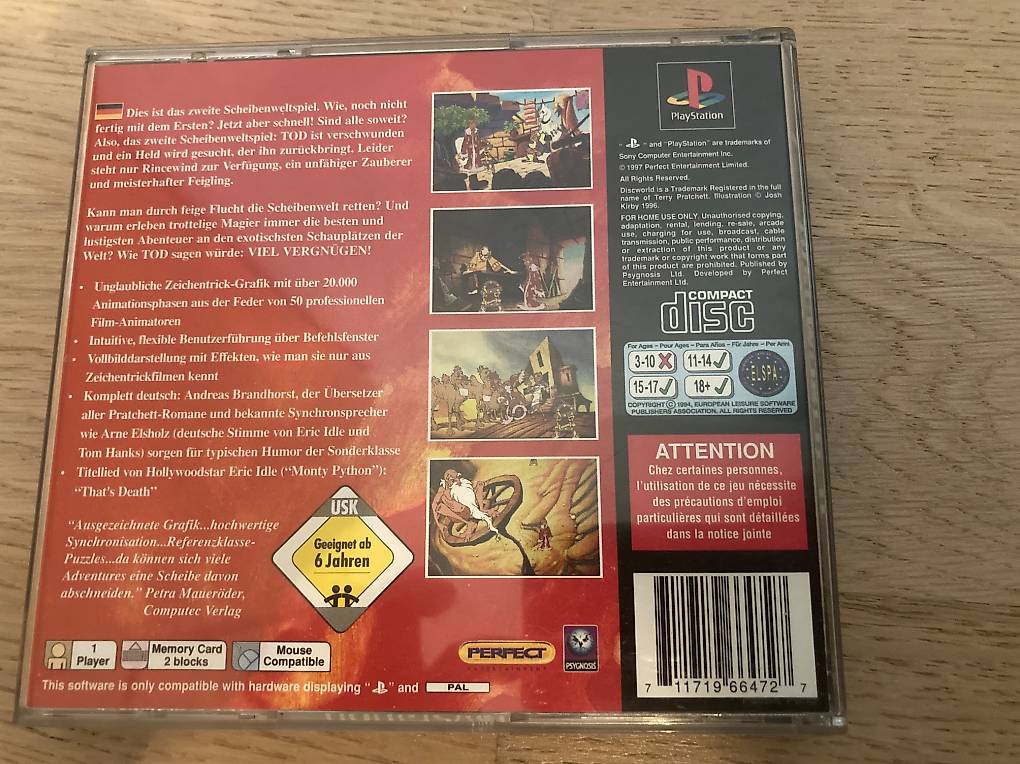 PS1 Game Discworld II im Kanton Solothurn - tutti.ch