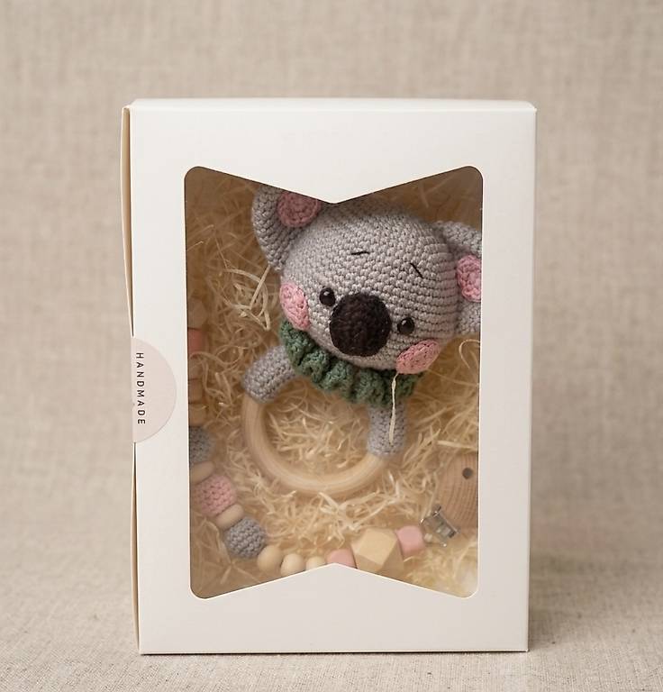 Handgemachtes Baby Geschenkset Koala