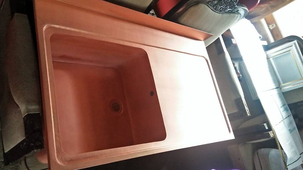 Waschbecken Spüle Kupfer Becken Küchenspüle in Zürich kaufen - Tar Shop