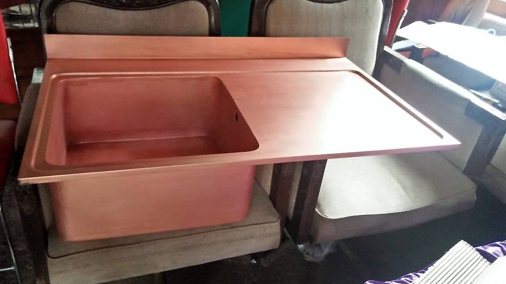 Waschbecken Spüle Kupfer Becken Küchenspüle in Zürich kaufen - Tar Shop