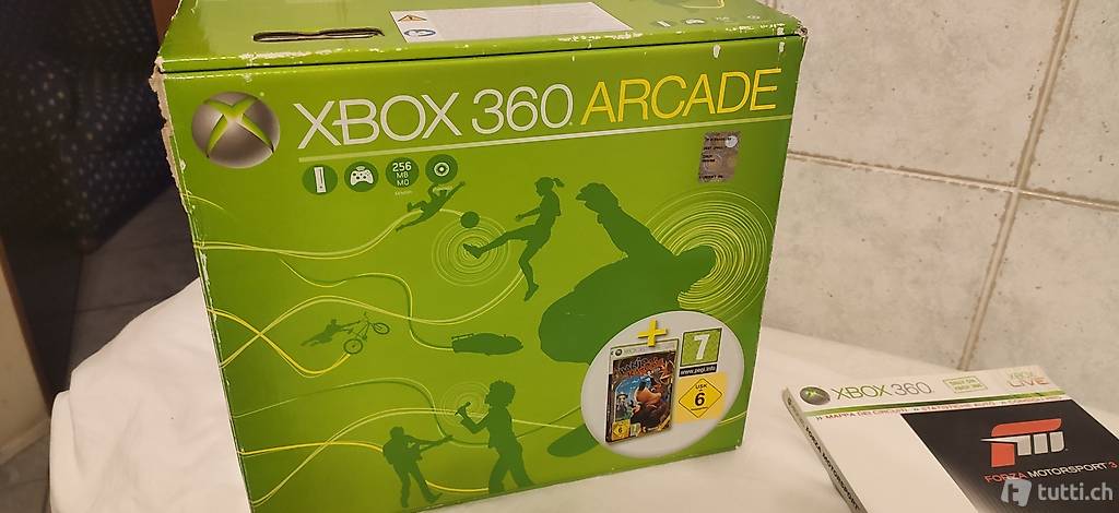 XBOX 360 + giochi - retrogame