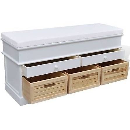 Schrank Sitzbank Truhenbank 2 Schubladen in Zug kaufen - Bohnet-Trade