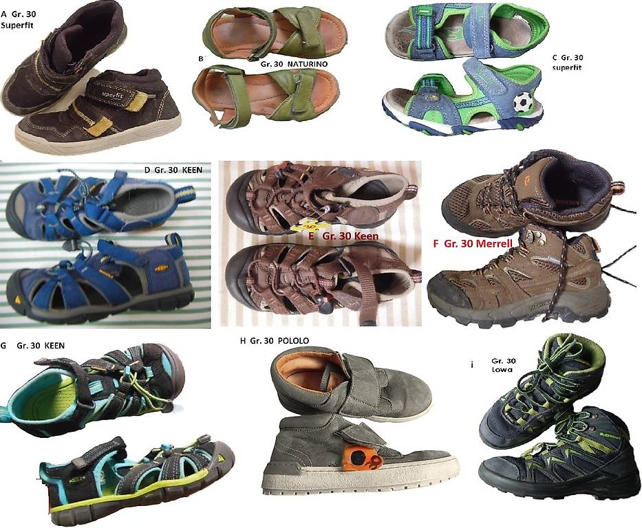 EINZELN Gr. 30 NATURINO LOWA KEEN SUPERFIT.. Schuhe BS/POST