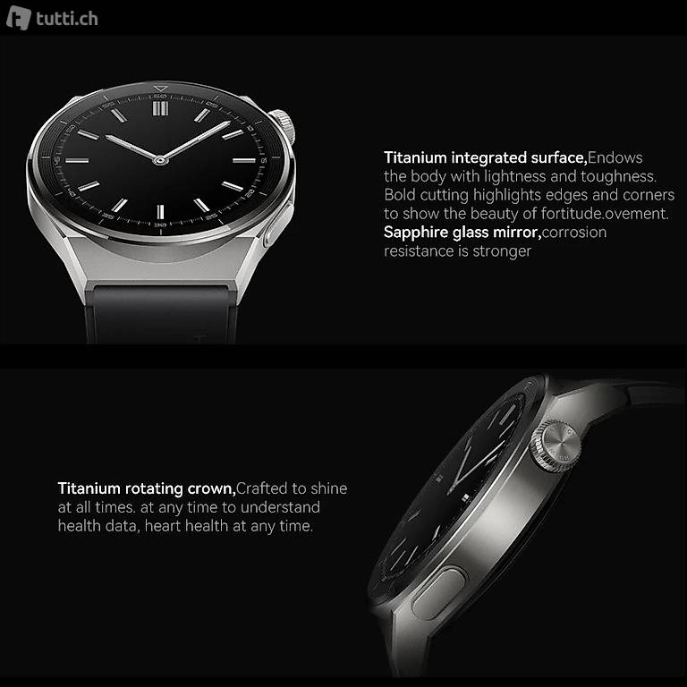  Neueste Huawei Watch GT 3 Pro Keramik - 43MM