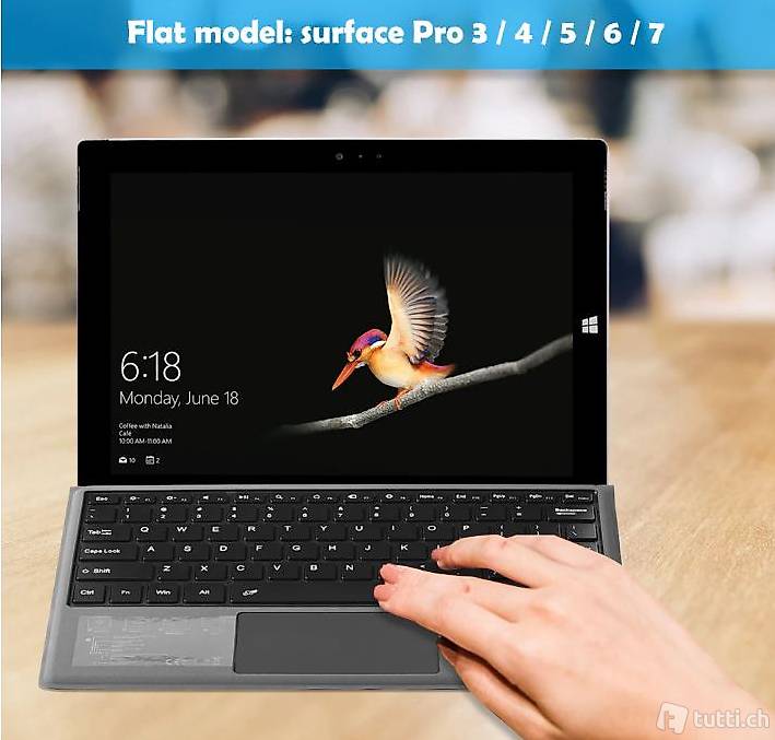  Surface pro keyboard 3 4 5 6